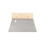 Narzędzia murarskie - Szpachla trapezowa stalowa 18 cm ząb A1 uchwyt drewniany - miniaturka - grafika 1