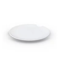 Talerze - Zestaw 2 białych talerzy z porcelany 58products, ø 28 cm - miniaturka - grafika 1