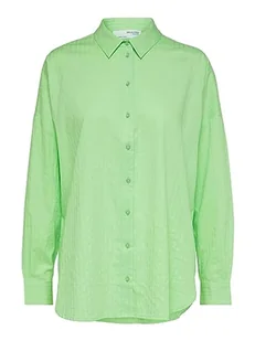 SELECTED FEMME Women's SLFLINA-SANNI LS Shirt NOOS bluzka, Pistachio Green, 40, Pistachio Green, 40 - Bluzki damskie - miniaturka - grafika 1