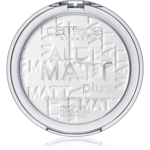 Catrice All Matt Plus puder matujący odcień 001 Universal 10 g - Pudry do twarzy - miniaturka - grafika 1