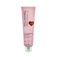 Maski do włosów - Paul Mitchell Clean Beauty Color Protect Color Depositing Treatment Maska do włosów 150 ml Odcień Cocoa - miniaturka - grafika 1