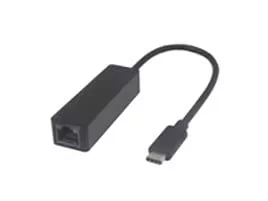 MicroConnect USB-C RJ-45 Czarny USB3.1CETHB - Adaptery i przejściówki - miniaturka - grafika 1