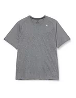 Koszulki męskie - Hurley Hurley Męska koszulka M Quick Dry Warp Knit S/S Czarny wrzos M CK5289 - miniaturka - grafika 1