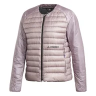 Kurtki damskie - Damska Kurtka ocieplana ADIDAS W HIKE BOMBER J FI2429 – Fioletowy - miniaturka - grafika 1