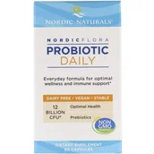 Witaminy i minerały dla sportowców - Nordic Naturals Nordic Flora Probiotic Daily 60 Caps - miniaturka - grafika 1