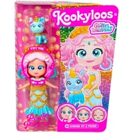 Lalki dla dziewczynek - Lalka KOOKYLOOS Glitter Unicorns Dolls Pearl Princes PKL10V124IN40 - miniaturka - grafika 1