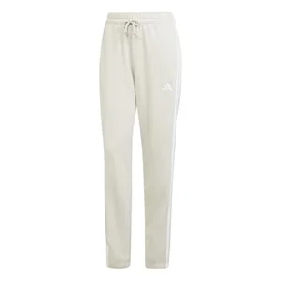 adidas Kobiety ESSENTIALS 3-STRIPES FRENCH TERRY CUFFED PANTS, wonder alumina/white, XXL - Spodnie rowerowe - miniaturka - grafika 1