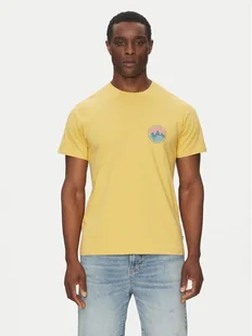 Billabong T-Shirt Brightness Ss EBYZT00306 Żółty Regular Fit - Koszulki męskie - miniaturka - grafika 1