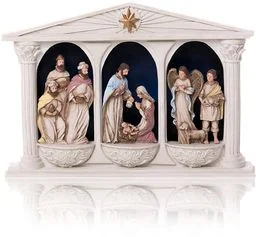 Szopka bożonarodzeniowa - świecąca - Bianco - Ozdoby bożonarodzeniowe - miniaturka - grafika 1