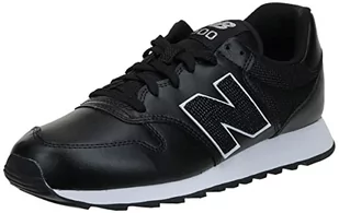 New Balance Damskie trampki 500, czarne, 3,5 UK - Trampki damskie - miniaturka - grafika 1