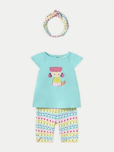Mayoral Komplet t-shirt i legginsy 1763 Kolorowy Regular Fit - Komplety dla niemowląt - miniaturka - grafika 1