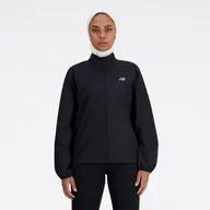 Kurtki damskie - Kurtka damska New Balance WJ41243BK  czarna - miniaturka - grafika 1