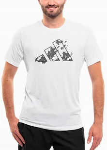 adidas koszulka męska t-shirt bluzka sportowa wygodna Essentials roz. M - Koszulki męskie - miniaturka - grafika 1