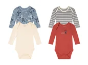 Body dla niemowląt - lupilu® Body niemowlęce z biobawełny, 2 sztuki - miniaturka - grafika 1
