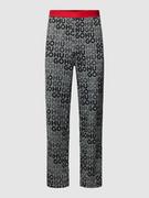 Piżamy męskie - Spodnie od piżamy z detalami z logo model ‘Monogram’ - miniaturka - grafika 1