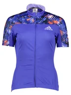 Koszulki sportowe damskie - Adidas Koszulka kolarska "Trailrace" w kolorze fioletowym - miniaturka - grafika 1