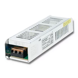 QOLTEC Zasilacz impulsowy LED IP20 | 150W | 12V | 12.5A | Slim - Zasilacze i transformatory - miniaturka - grafika 1