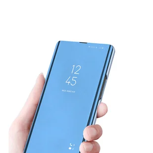 Clear View Case etui do Xiaomi Redmi Note 12 5G / Poco X5 5G pokrowiec z klapką niebieskie - Etui i futerały do telefonów - miniaturka - grafika 5