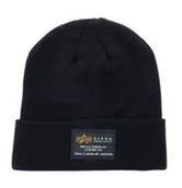 Odzież taktyczna i umundurowanie - Czapka zimowa Alpha Industries Crew 128924-03 - Czarna - miniaturka - grafika 1