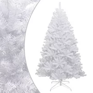 Choinki - vidaXL Sztuczna choinka zawiasowa, ośnieżona, 270 cm - miniaturka - grafika 1