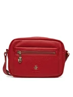 Torebki damskie - Beverly Hills Polo Club Torebka CEO-BHPC-C-004-08 Czerwony - miniaturka - grafika 1