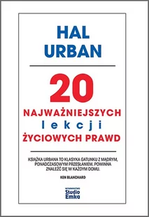 20 Najważniejszych Lekcji Życiowych Prawd Hal Urban - Poradniki hobbystyczne - miniaturka - grafika 1