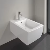 Bidety - Villeroy & Boch Memento 2.0 Bidet podwieszany 56x37,5 cm biały Weiss Alpin z powłoką CeramicPlus 443300R1 - miniaturka - grafika 1