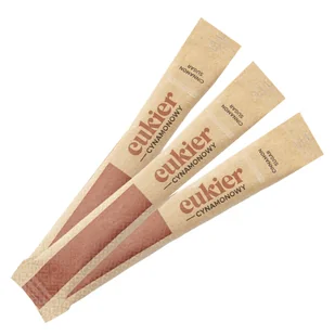 Cukier do kawy cynamonowy 500szt x 4g - Cukier i słodziki - miniaturka - grafika 1