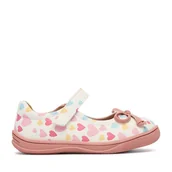 Buty dla dziewczynek - Baleriny JENNY CEO-CM240419-16 Biały - miniaturka - grafika 1