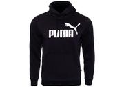 Puma Męska Bluza Dresowa Bawełniana Z Kapturem Ess Big Logo Hoodie Black 586688 01 Xl