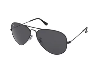 Okulary korekcyjne, oprawki, szkła - Ray Ban Aviator Large Metal RB3025 002/48 - grafika 1