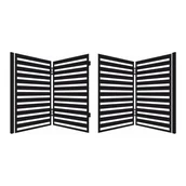 Ogrodzenia - Polbram Brama łamana Lara 2 z automatem 400 x 154 cm - miniaturka - grafika 1