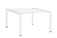 Stoły i stoliki do biura - Stelarz do stolika Pason - Workstation 2 - Biały - Stelaż - 120x140 cm - miniaturka - grafika 1