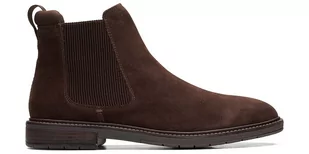 Clarks Clarkdale Hall Sztyblety męskie zamsz 41,5 - Botki męskie - miniaturka - grafika 1