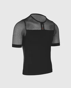 ASSOS Koszulka termoaktywna SS SKIN LAYER SUPERLEGER Black - Koszulki rowerowe - miniaturka - grafika 3
