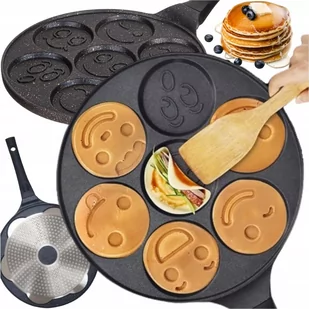 Patelnia Do Naleśników Placków Jajek Buzie Minki - Patelnie - miniaturka - grafika 1