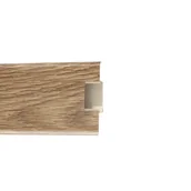 Listwy przypodłogowe - Arbiton Listwa przypodłogowa LARS 70 mm orzech brazylijski - miniaturka - grafika 1