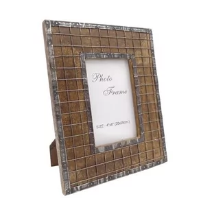 Drewniana ramka na zdjęcia - A-1328, format zdjęcia 10x15cm - Ramki na zdjęcia - miniaturka - grafika 1