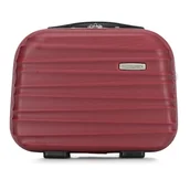 Walizki - WITTCHEN WITTCHEN Walizka na kosmetyki | Burgund | 30 x 16 x 34 | Pojemność: 15 l | Waga: 1 kg 56-3A-314-31 - miniaturka - grafika 1