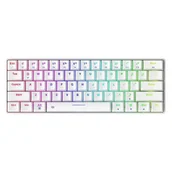 Klawiatury - Dareu EK861 Bluetooth + 2.4G RGB (biała) 032550 - miniaturka - grafika 1