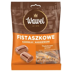 Karmelki Nadziewane Fistaszkowe Wawel 105G - Cukierki - miniaturka - grafika 1