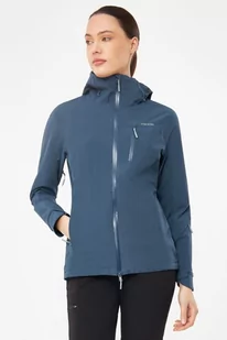 Kurtka damska przeciwdeszczowa z membraną Aqua Thermo TEX+ Viking Trek Pro 2.0 1900 granatowy - Kurtki i kamizelki sportowe damskie - miniaturka - grafika 1