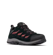 Buty trekkingowe męskie - Columbia Męskie buty trekkingowe Crestwood wodoodporne z niskim stanem, Czarna przyprawa, 44.5 EU - miniaturka - grafika 1