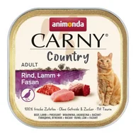 Mokra karma dla kotów - animonda Carny mokra karma dla kota dorosłego Country Wołowina jagnięcina bażant 64x100 g - miniaturka - grafika 1