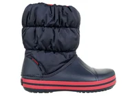 Śniegowce damskie - Śniegowce Crocs Winter Puff Boot Kids 14613-485, 23/24 - miniaturka - grafika 1