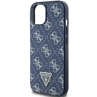 Etui Guess GUHCP15MPG4GPB Apple iPhone 15 Plus / 14 Plus hardcase 4G Triangle Metal Logo niebieski/blue - Etui i futerały do telefonów - miniaturka - grafika 7