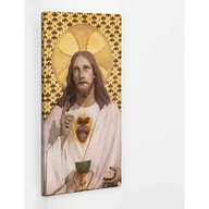 Ikony i obrazy sakralne - Pan Jezus Eucharystia - obraz polycanvas, 70x140 - miniaturka - grafika 1