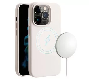 Vivanco Mag Hype do iPhone 14 Pro Max (piaskowy) - Etui i futerały do telefonów - miniaturka - grafika 1