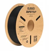 Filamenty i akcesoria do drukarek 3D - Filament Rapid PLA+ ELEGOO Czarny 50.203.0114 - miniaturka - grafika 1