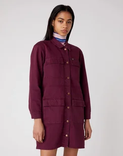 WRANGLER UTILITY DENIM DRESS DAMSKA SUKIENKA MATERIAŁOWA WILD BERRY W29YML14K 112128600 - Wrangler - Sukienki - miniaturka - grafika 1